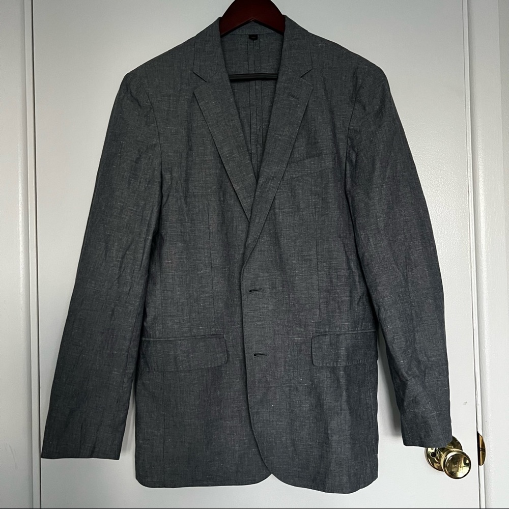 J Crew Ludlow Suit Jacket in Portuguese Linen/Cotton
